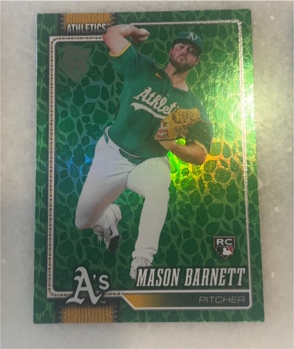 2026 Topps Series 1 #273 Mason Barnett — front