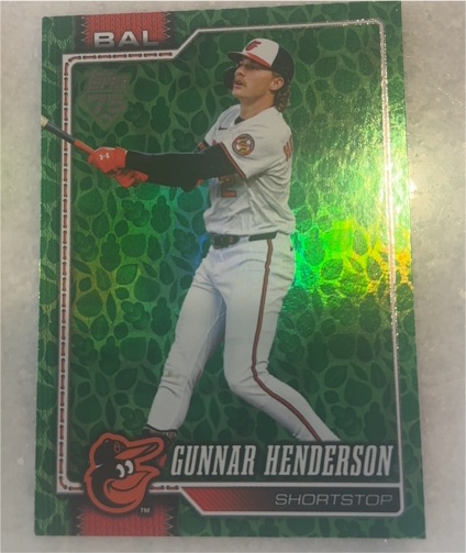 2026 Topps Series 1 #46 Gunnar Henderson — front