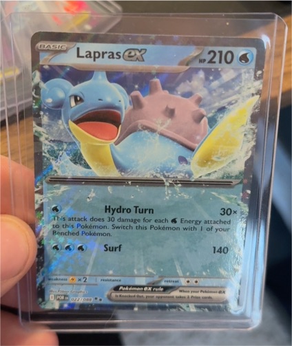 2026 Pokémon TCG Perfect Order #022 Lapras ex — front