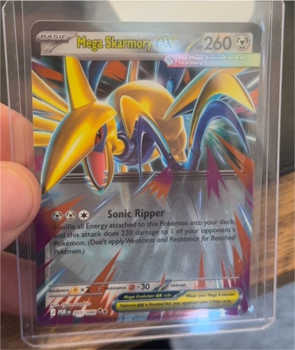 2016 Pokémon TCG Perfect Order #55 Mega Skarmory GX — front