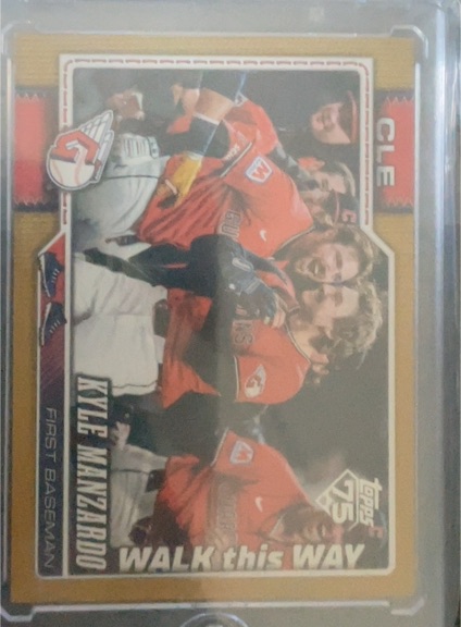 2026 Topps Series 1 #309 Kyle Manzardo Walk this Way — front