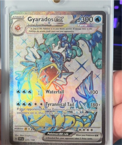 2023 Pokémon Scarlet & Violet #225 Gyarados ex — front