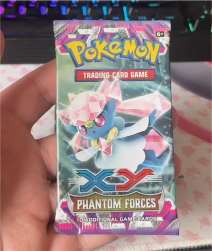 2014 Pokémon XY Phantom Forces #XY04 Diancie — front