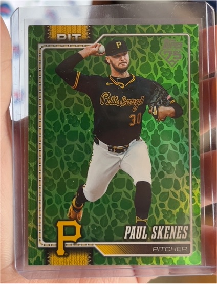 2026 Topps Series 1 #100 Paul Skenes — front