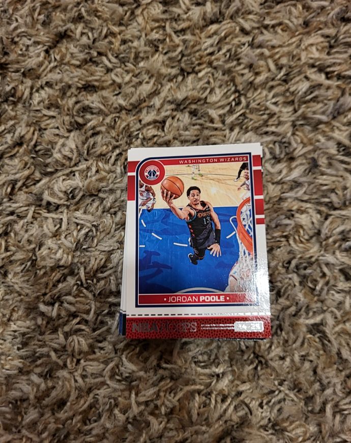 2024-25 Panini NBA Hoops #190 Jordan Poole — front