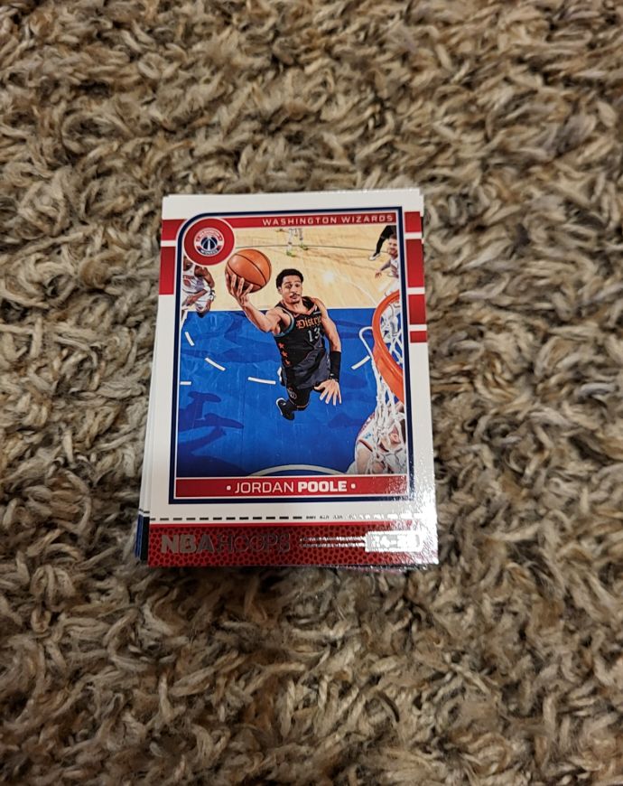 2024-25 Panini NBA Hoops #190 Jordan Poole — front