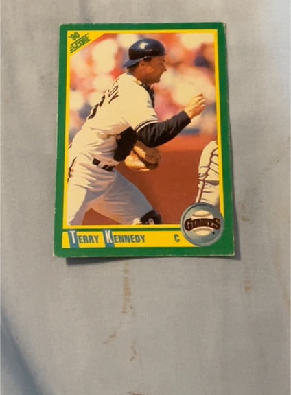 1990 Score #7 Terry Kennedy — front