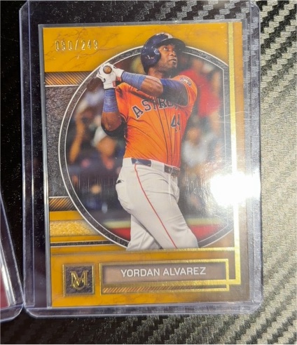 2025 Topps Museum Collection #78 Yordan Alvarez — front