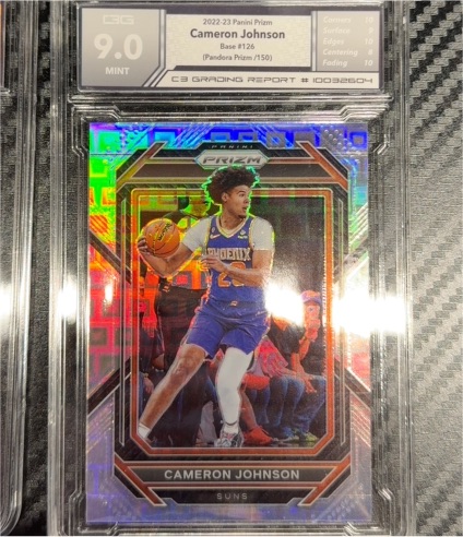 2022-23 Panini Prizm #126 Cameron Johnson — front