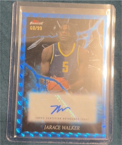 2024-25 Topps Finest #60 Jarace Walker — front