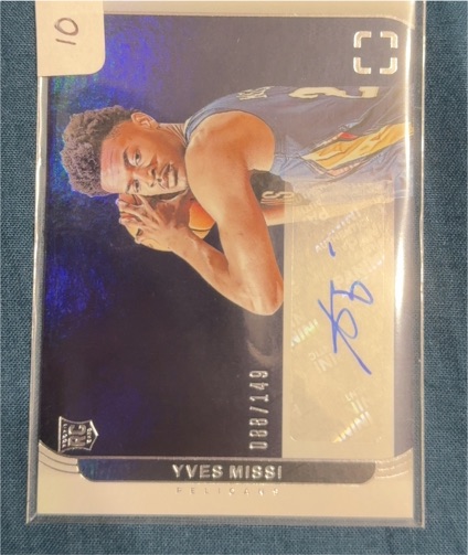 2024-25 Panini PhotoGenic #RA-YVE Yves Missi — front
