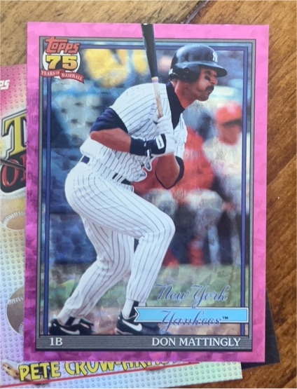 2026 Topps Series 1 #T91-68 Don Mattingly — front