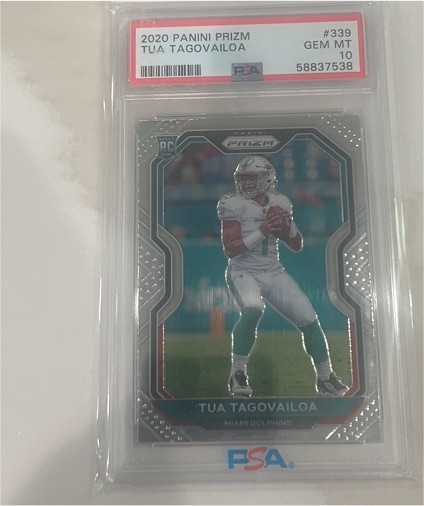 2020 Panini Prizm #339 Tua Tagovailoa — front