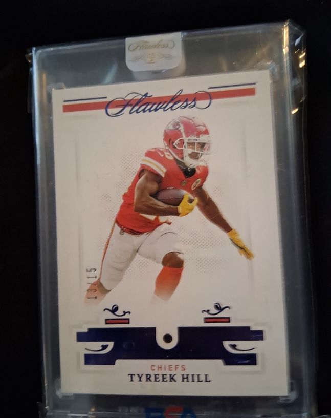 2016 Panini Flawless #12/15 Tyreek Hill — front