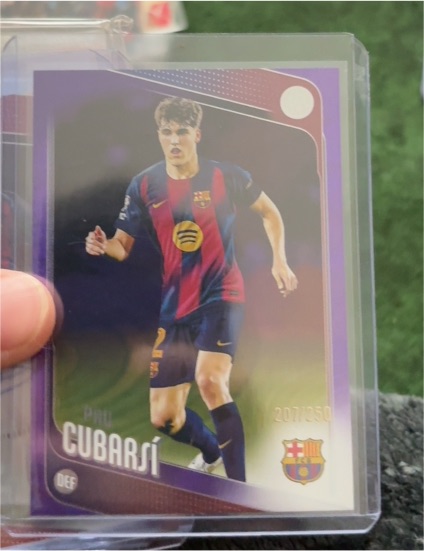 2025-26 Topps UEFA Club Competitions #183 Pau Cubarsi — front