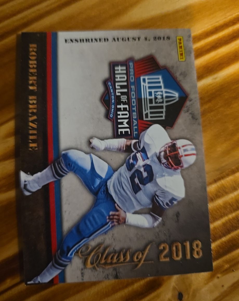 2018 Panini Class of 2018 #8 Robert Brazile — front