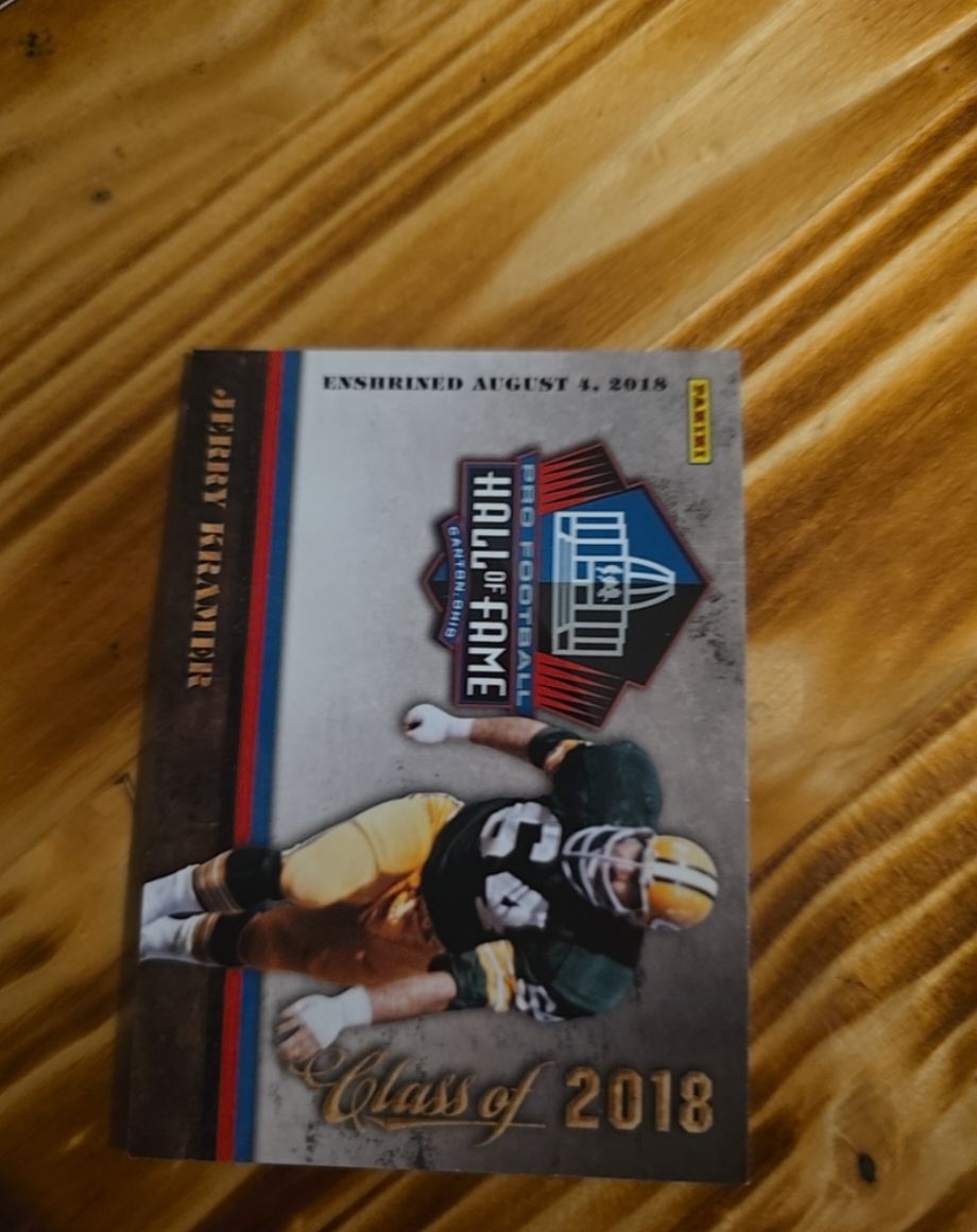 2018 Panini Class of 2018 #6 Jerry Kramer — front