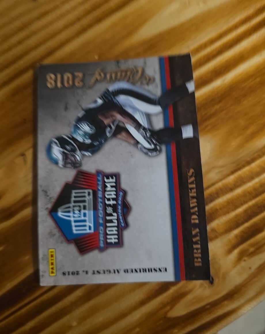 2018 Panini Class of 2018 Brian Dawkins Hall of Fame — front