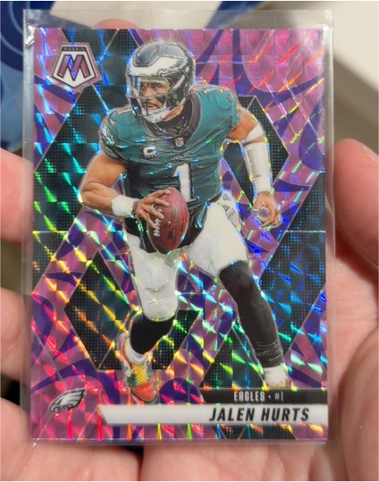 2025 Panini Mosaic #1 Jalen Hurts — front