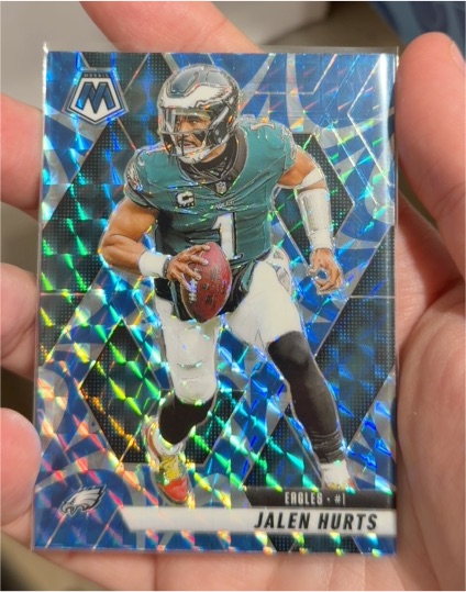 2025 Panini Mosaic #1 Jalen Hurts — front