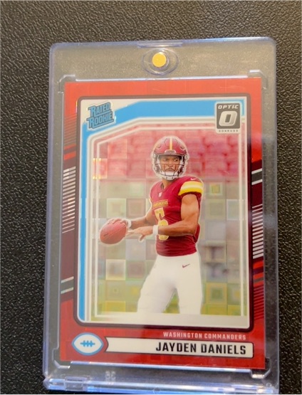 2024 Panini Donruss Optic #389 Jayden Daniels — front