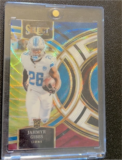 2023 Panini Select Premier Level #198 Jahmyr Gibbs — front