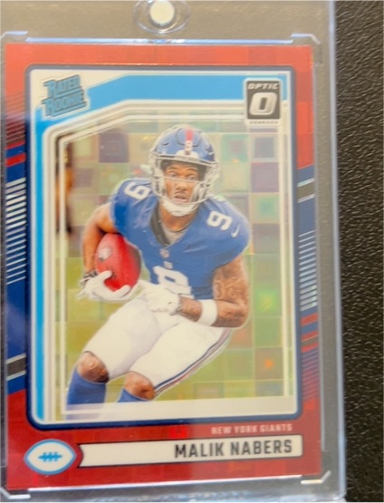 2024 Panini Donruss Optic #383 Malik Nabers — front