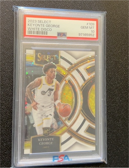 2023 Panini Select #109 Keyonte George — front