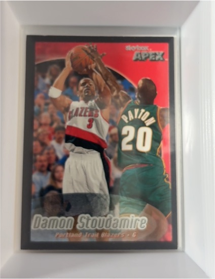 1999 Skybox Apex #129 Damon Stoudamire — front