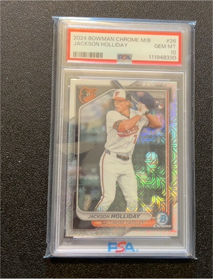 2024 Bowman Chrome #26 Jackson Holliday — front