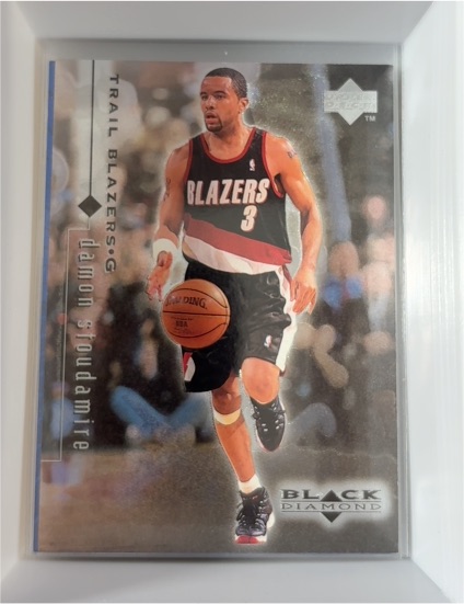 1998-99 Upper Deck Black Diamond #71 Damon Stoudamire — front