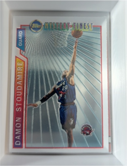 1996-97 Topps Mystery Finest #M15 Damon Stoudamire — front