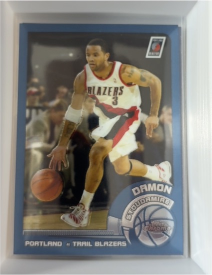 2002-03 Topps Chrome #87 Damon Stoudamire — front