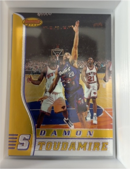 1996-97 Bowman's Best #25 Damon Stoudamire — front