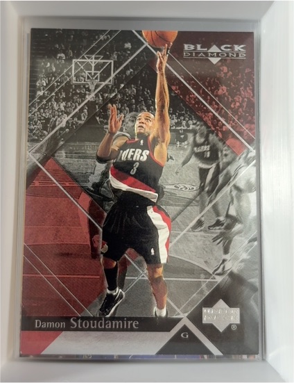 1999-00 Upper Deck Black Diamond #67 Damon Stoudamire — front