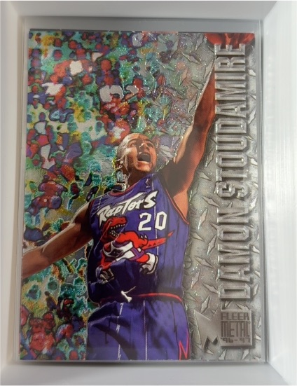 1996-97 Fleer Metal #98 Damon Stoudamire — front