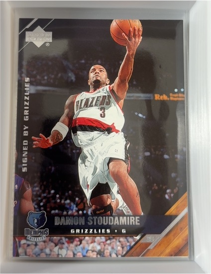 1999-00 Upper Deck #99 Damon Stoudamire — front