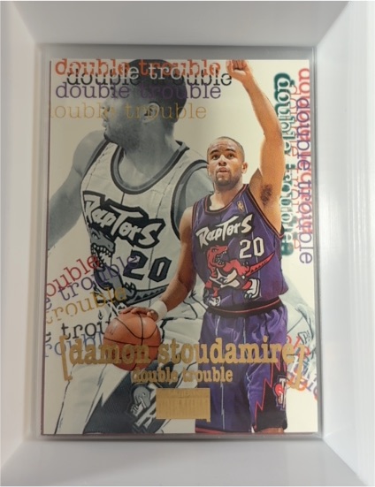 1996-97 SkyBox Premium Double Trouble #277 Damon Stoudamire — front