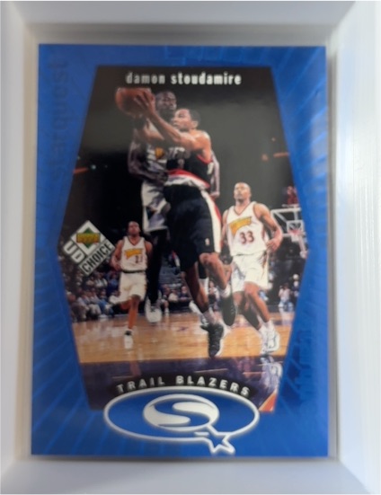 1998-99 Upper Deck UD Choice StarQuest #SQ22 Damon Stoudamire — front