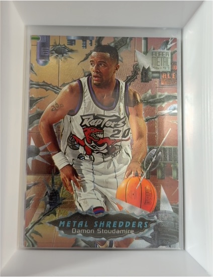 1996-97 Fleer Metal #247 Damon Stoudamire — front