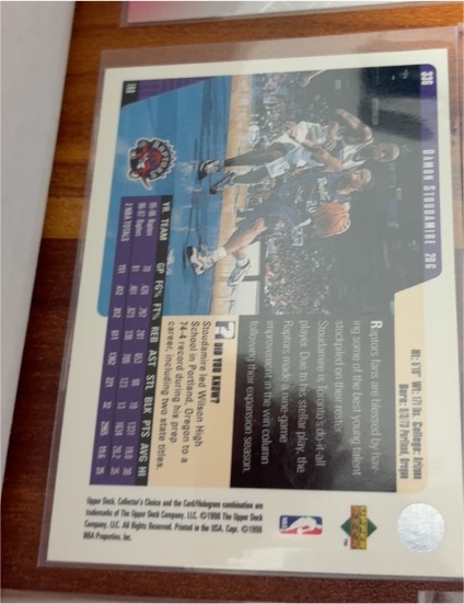 1997 Upper Deck #338 Damon Stoudamire — front