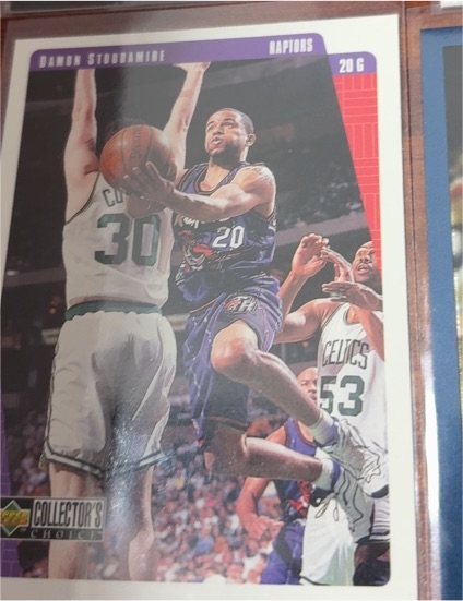 1997-98 Upper Deck Collector's Choice #336 Damon Stoudamire — front