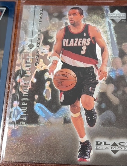 1998-99 Upper Deck Black Diamond #71 Damon Stoudamire — front