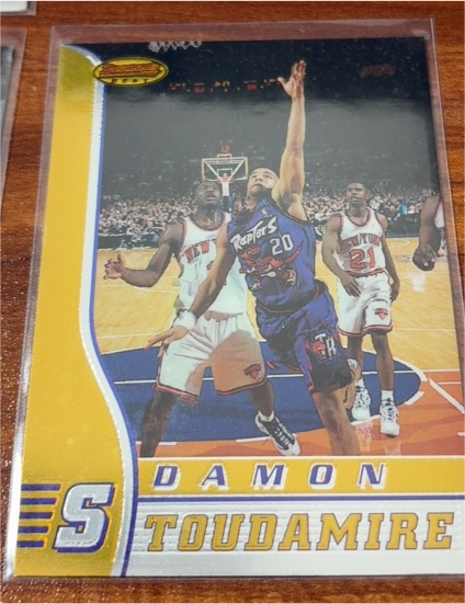 1996-97 Bowman's Best #25 Damon Stoudamire — front