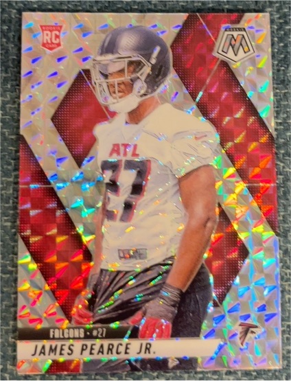 2025 Panini Mosaic #357 James Pearce Jr. — front