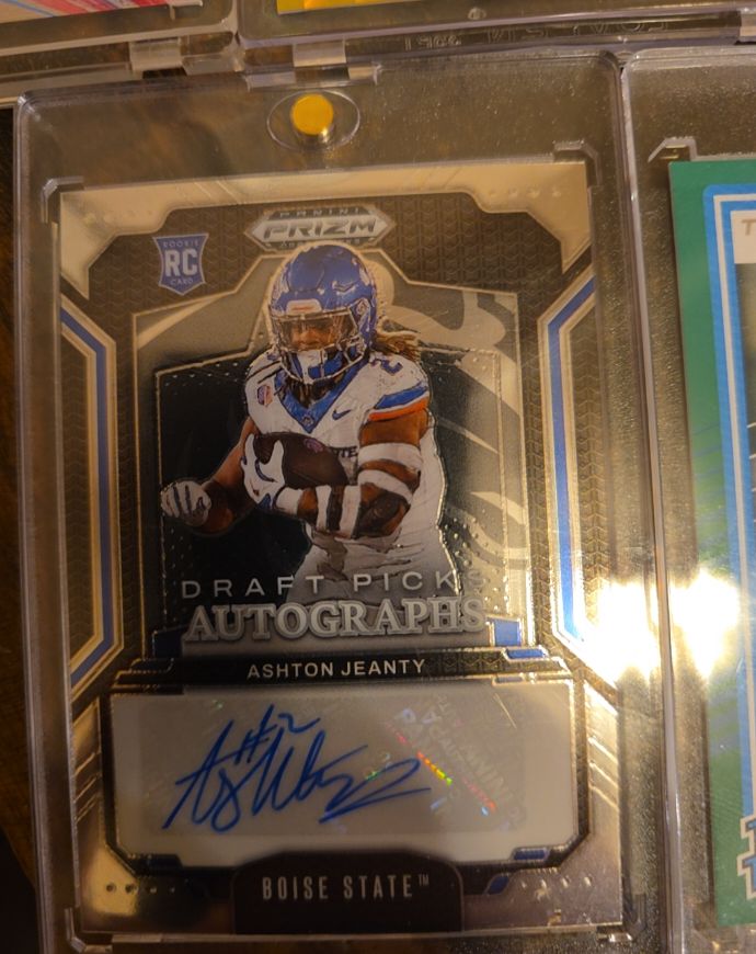 2025 Panini Prizm Draft Picks #DPA-AJE Ashton Jeanty — front