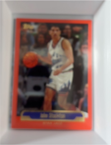 1999-00 Topps #25 John Stockton — front