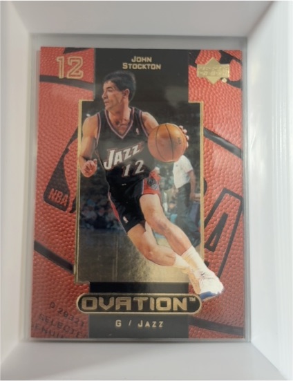1999-00 Upper Deck Ovation #56 John Stockton — front