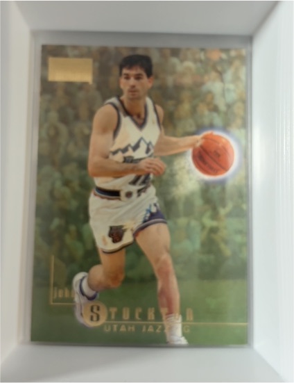 1996-97 SkyBox Premium #195 John Stockton — front