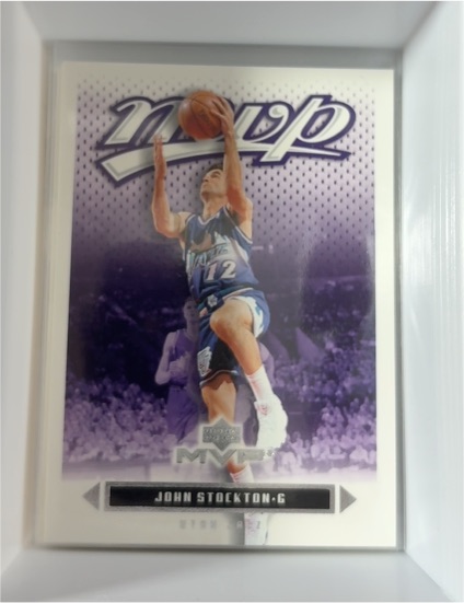 2003-04 Upper Deck MVP #184 John Stockton — front